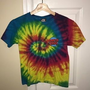 Tie-dyed tee from zumiez